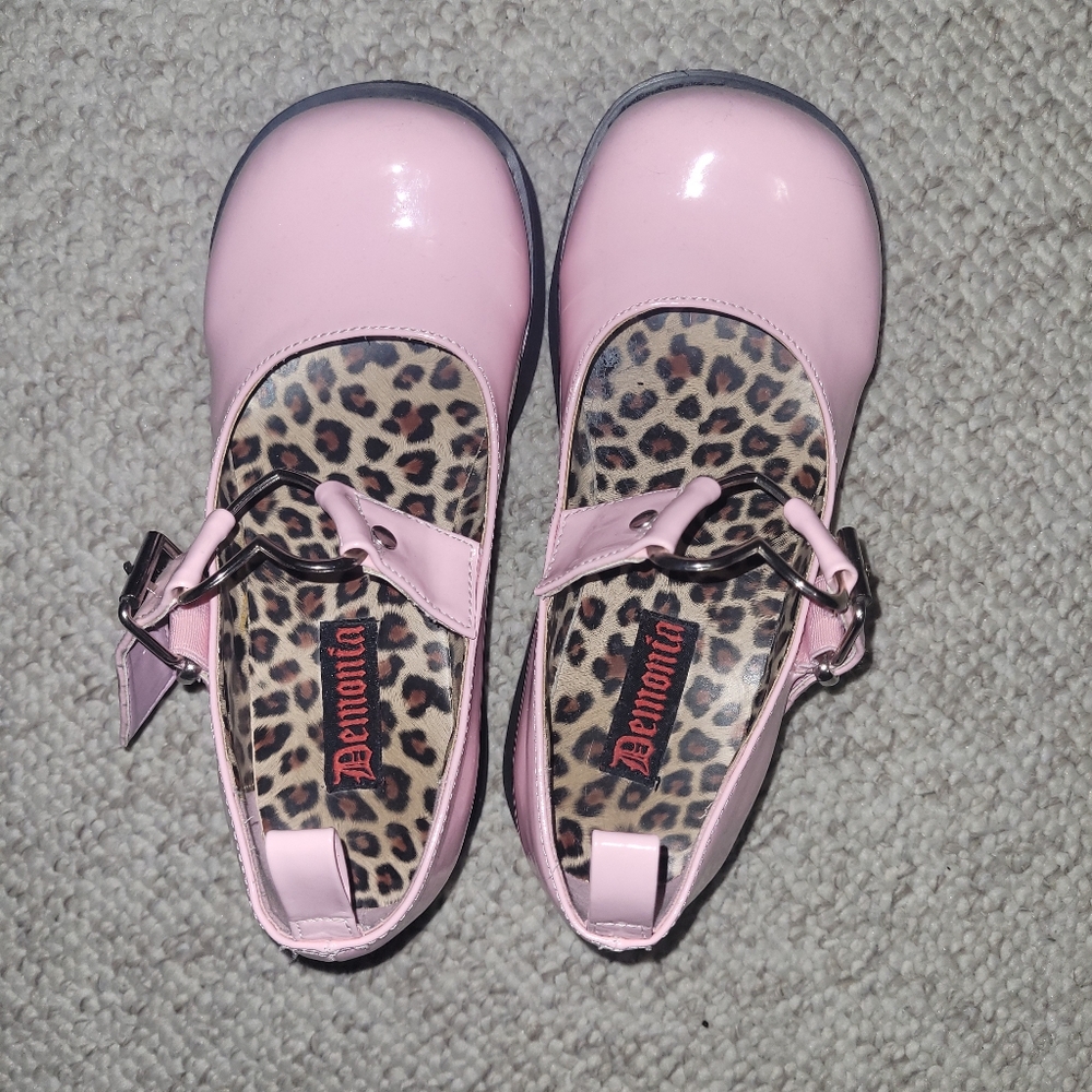 pink demonia platforms